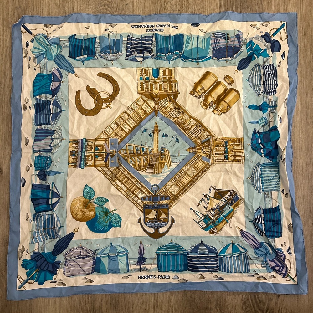 Hermes Cotton Scarf